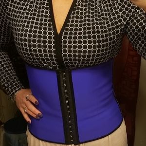 Purple, sz.XL, waist trainer, Like new